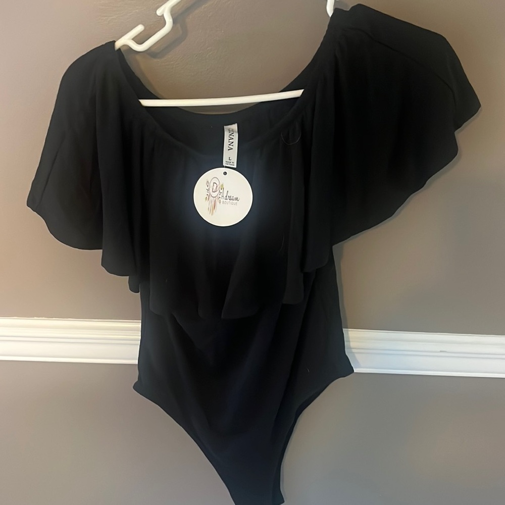 Zenana off the shoulder bodysuit